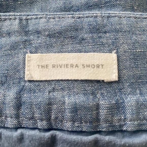 Ann Taylor LOFT The Riviera Linen Blend Scalloped‎ Hem Shorts Womens 18 (1130) - Picture 4 of 5